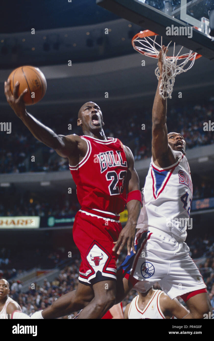 Michael Jordan des Chicago Bulls. Saison 1996-1997 Banque D'Images