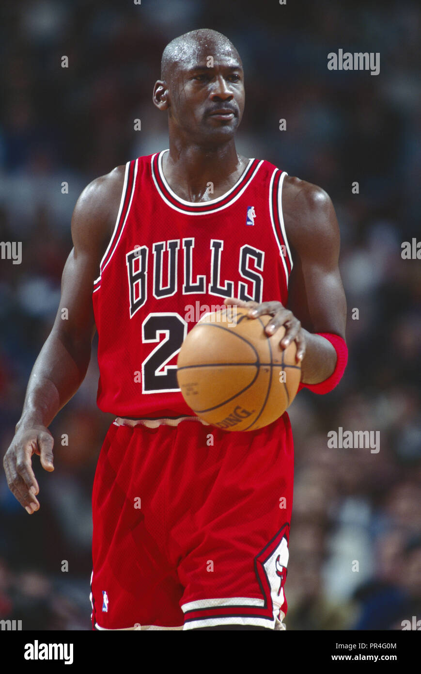 Michael Jordan des Chicago Bulls. Saison 1997-1998 Banque D'Images