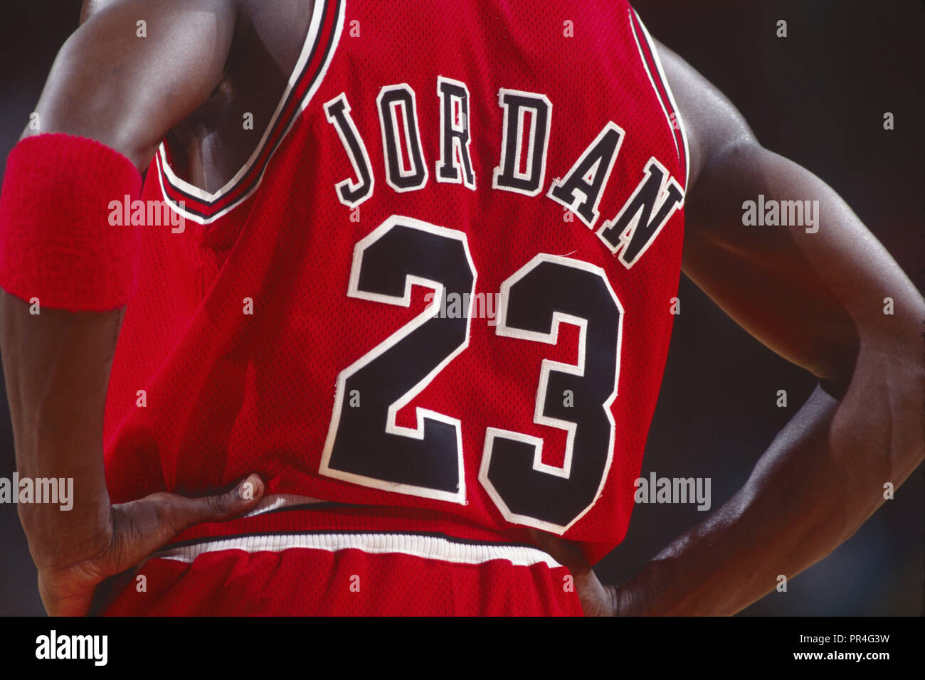 Michael Jordan des Chicago Bulls. Saison 1997-1998 Banque D'Images