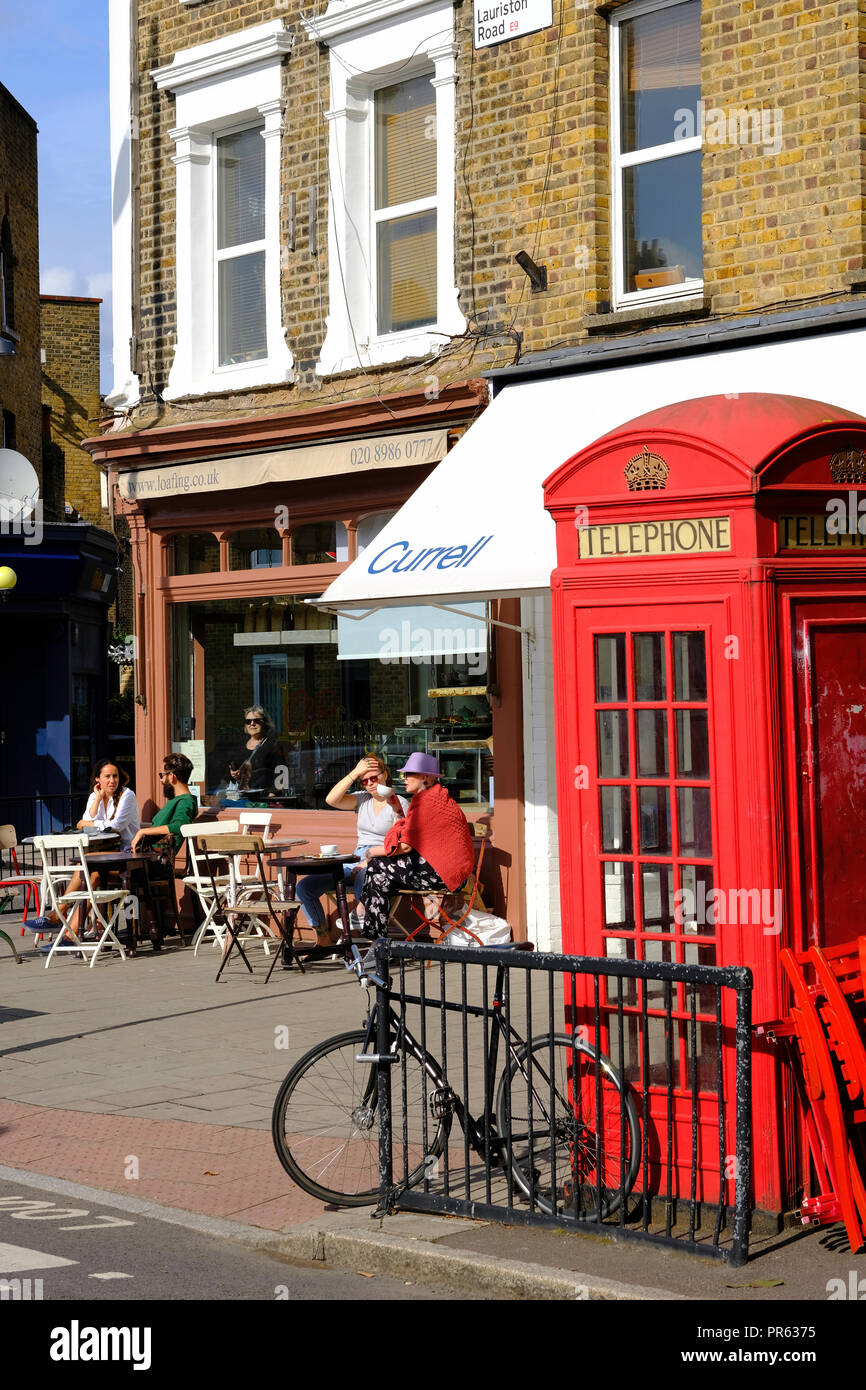 Lauriston Road, London, United Kingdom Banque D'Images