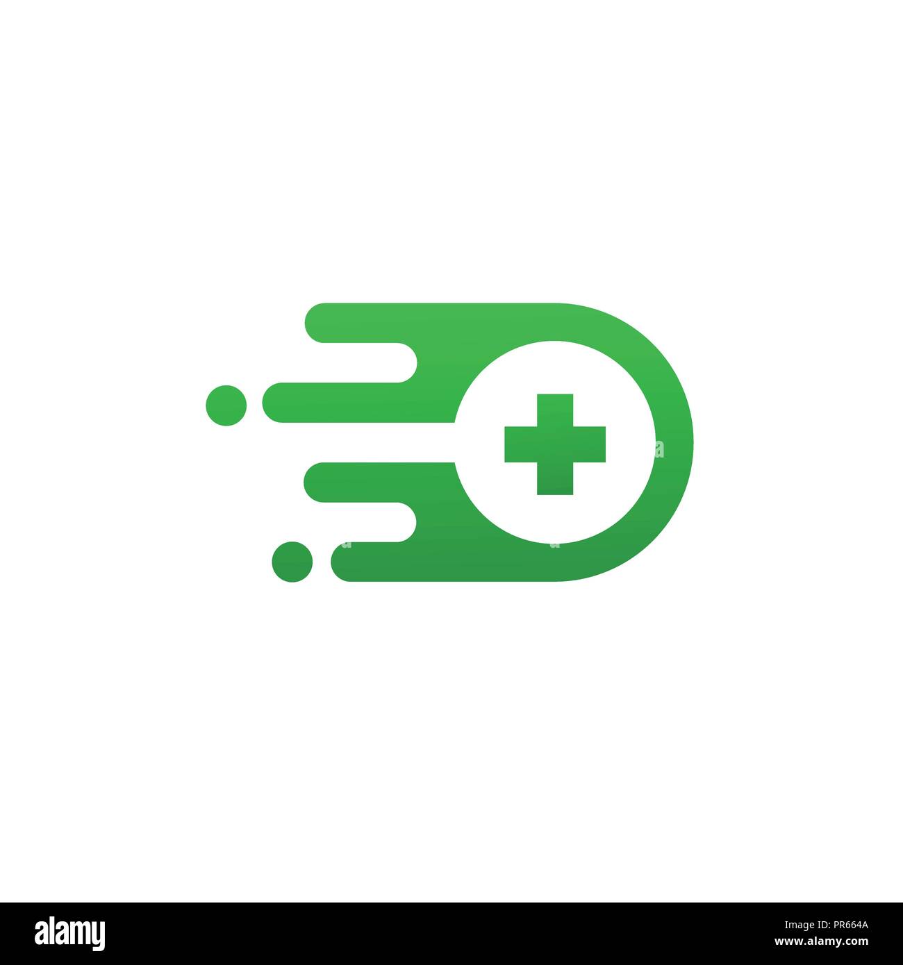 Recherche de l'hôpital moderne, concept symbole moderne loupe avec croix médicale concept. Illustration de Vecteur