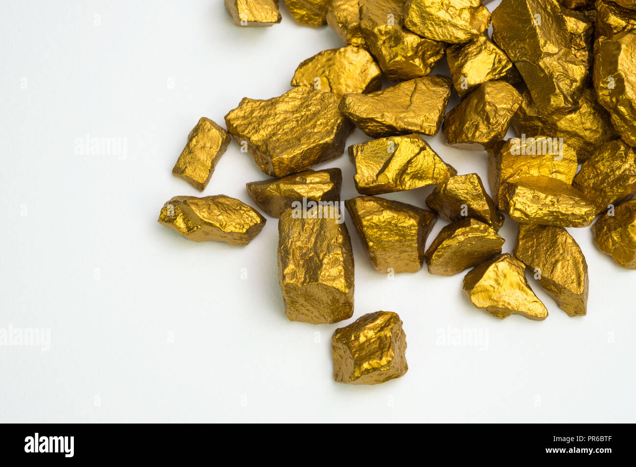 Un tas de pépites d