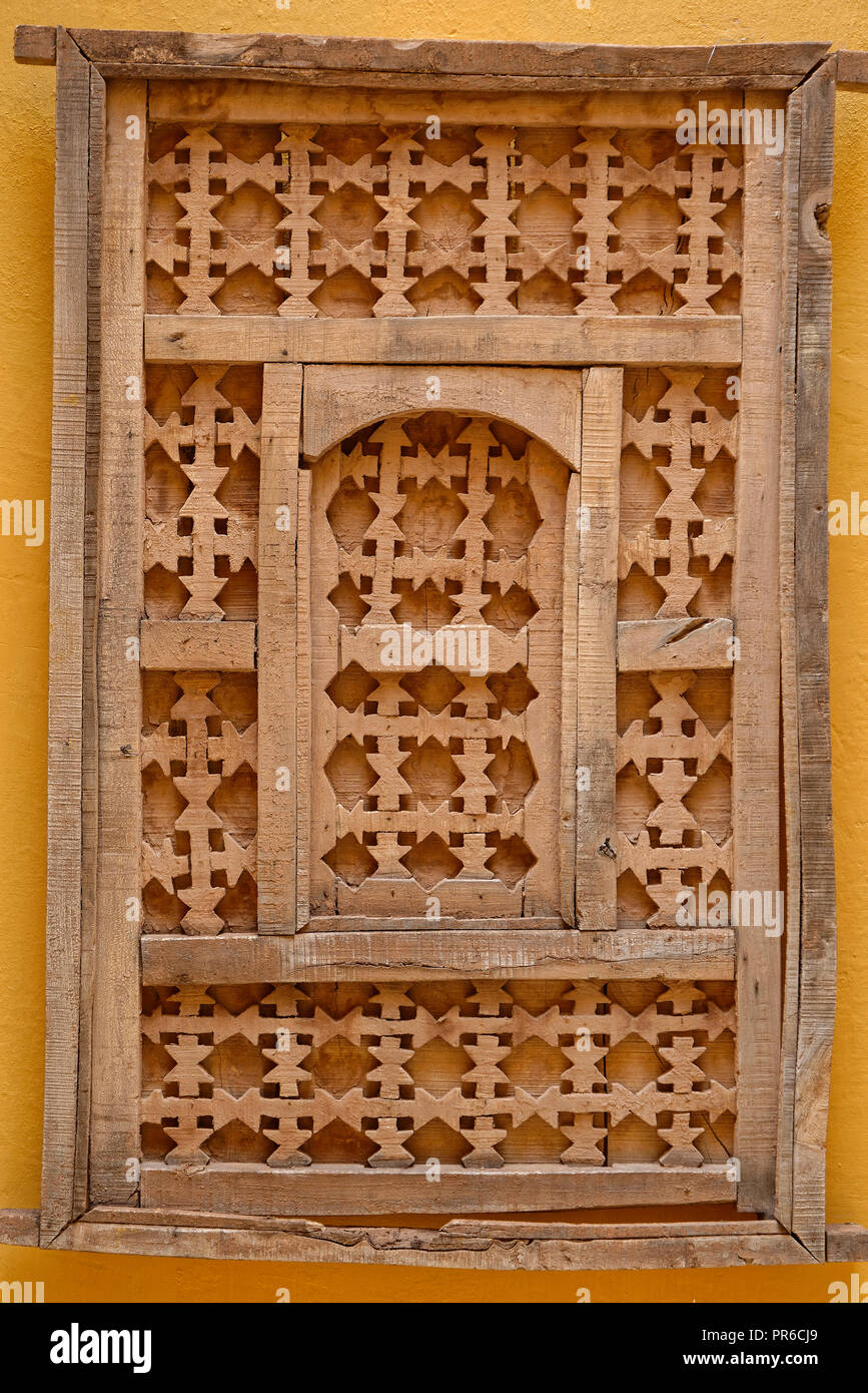 D'art en bois marocain. Banque D'Images