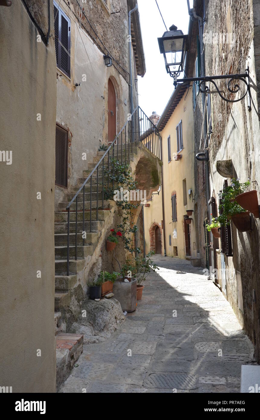 Ville pittoresque de Capalbio, Italie Banque D'Images