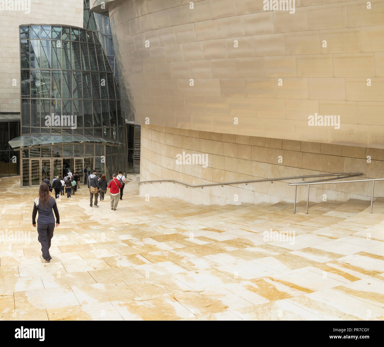 Guggenheim Museum, Bilbao, Pays Basque, Espagne Banque D'Images