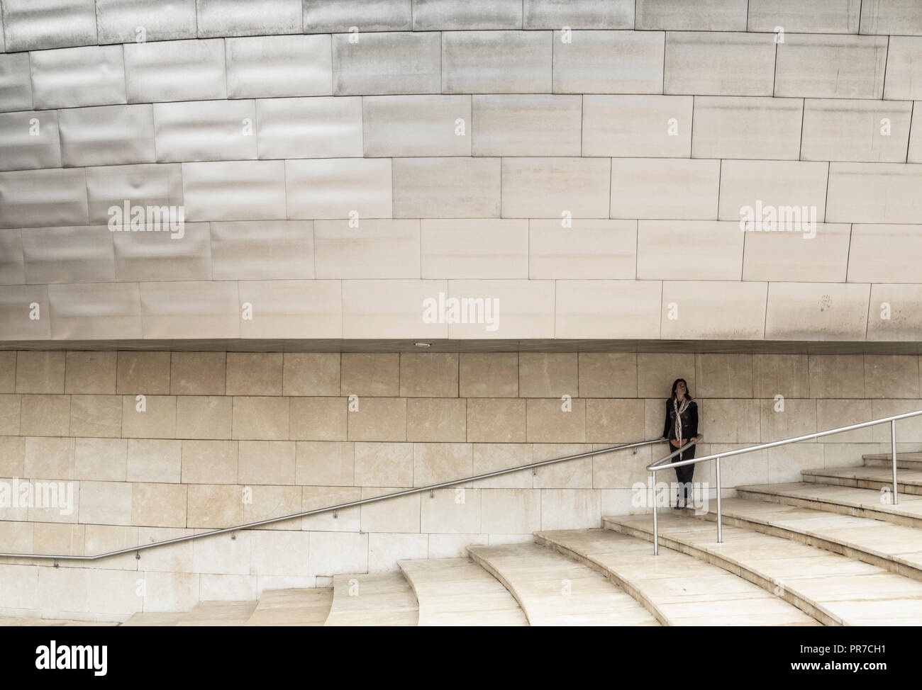 Guggenheim Museum, Bilbao, Pays Basque, Espagne Banque D'Images