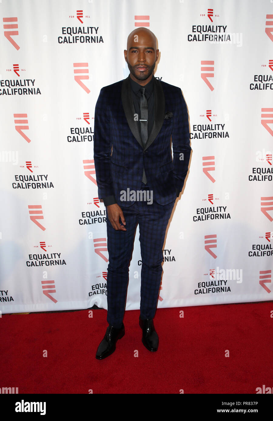 Los Angeles, CA, USA. Sep 29, 2018. Karamo Brown, à l'égalité des sexes de Los Angeles Californie 2018 Awards du JW Marriott Los Angeles à Los Angeles. Vivre à Los Angeles en Californie le 29 septembre 2018. Credit : Faye Sadou/media/Alamy Punch Live News Banque D'Images