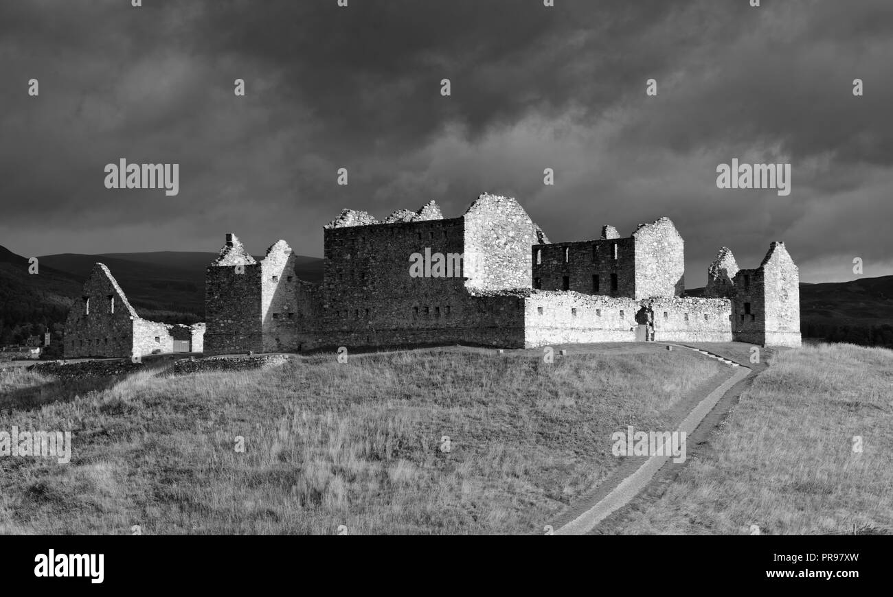 Caserne Ruthven, Kingussie, Strathspey, Ecosse construire 1720 à la police les highlands contre soulèvements Jacobites Banque D'Images