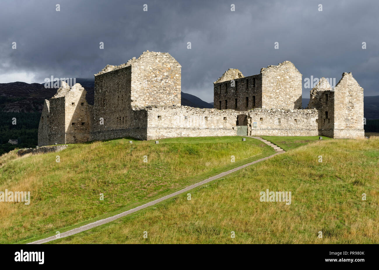 Caserne Ruthven, Kingussie, Strathspey, Ecosse construire 1720 à la police les highlands contre soulèvements Jacobites Banque D'Images