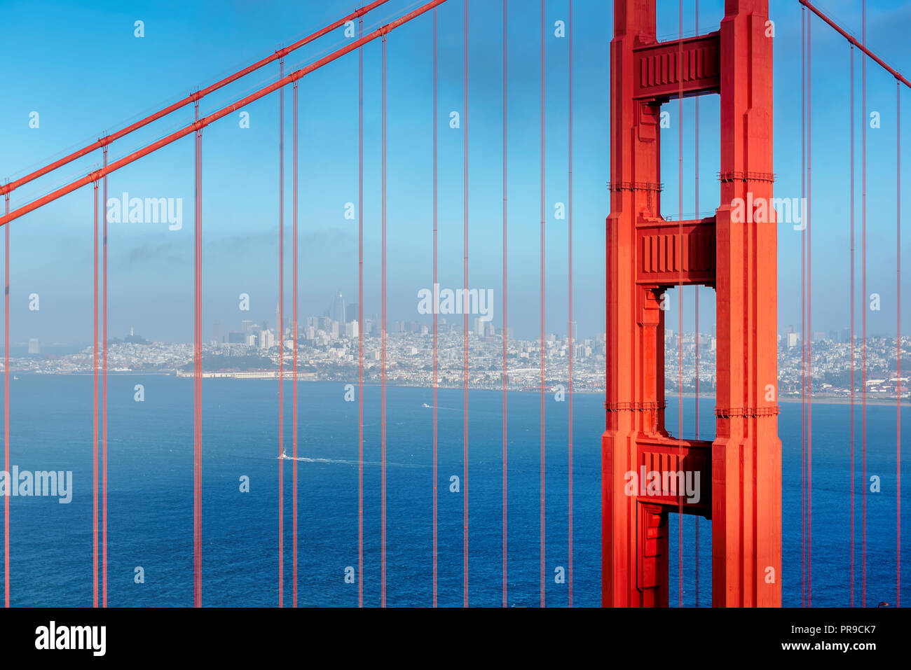 Horizon de San Francisco Banque D'Images