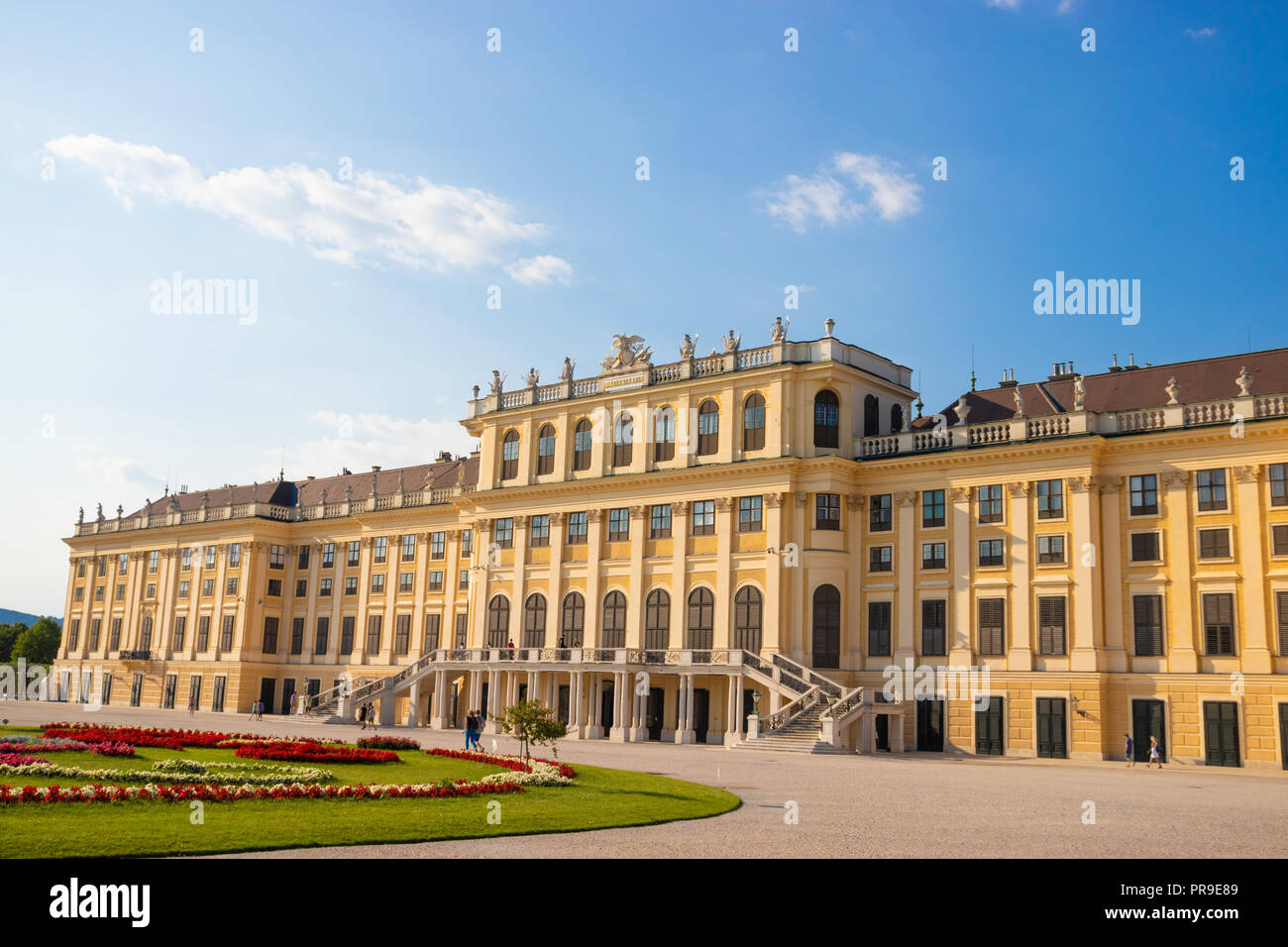 Palais de Schönbrunn, résidence d'été impériale à Vienne, Autriche Banque D'Images