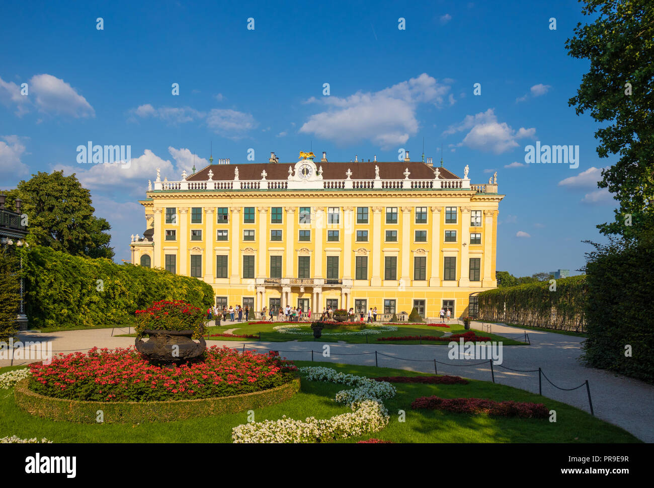 Palais de Schönbrunn, résidence d'été impériale à Vienne, Autriche Banque D'Images