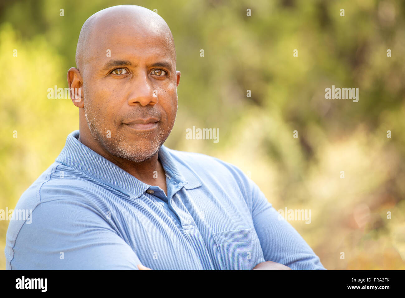 Young African American man. Banque D'Images