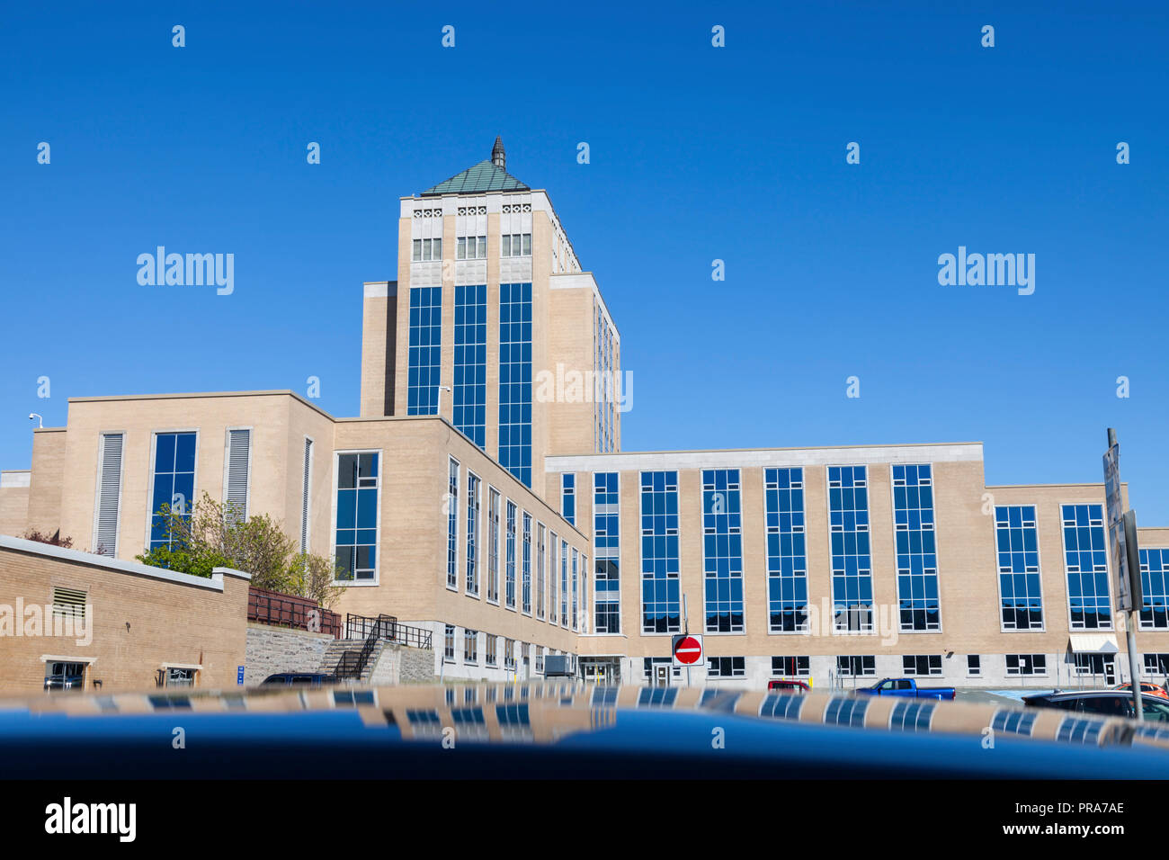 Édifice de la confédération à Saint-Jean. St John's, Terre-Neuve et Labrador, Canada. Banque D'Images