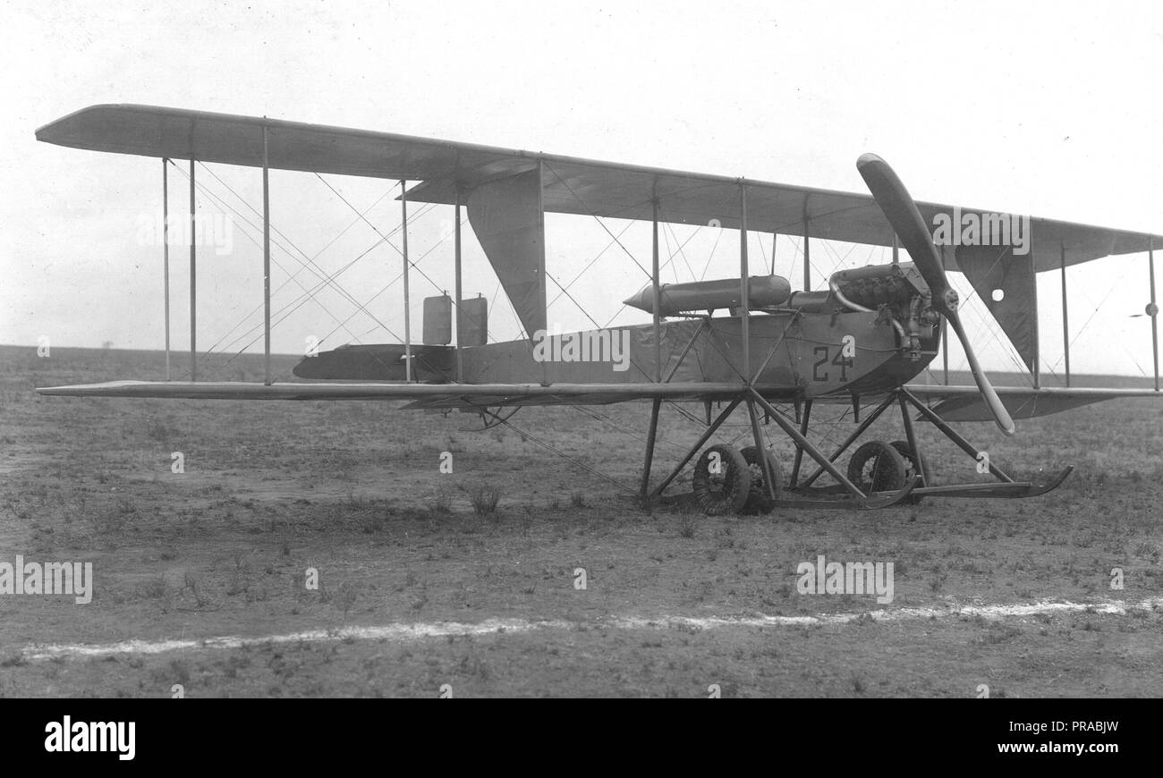 Avion, 1914. Burges H Tracteur comme remodelées par Loening (moteur Renault) Banque D'Images