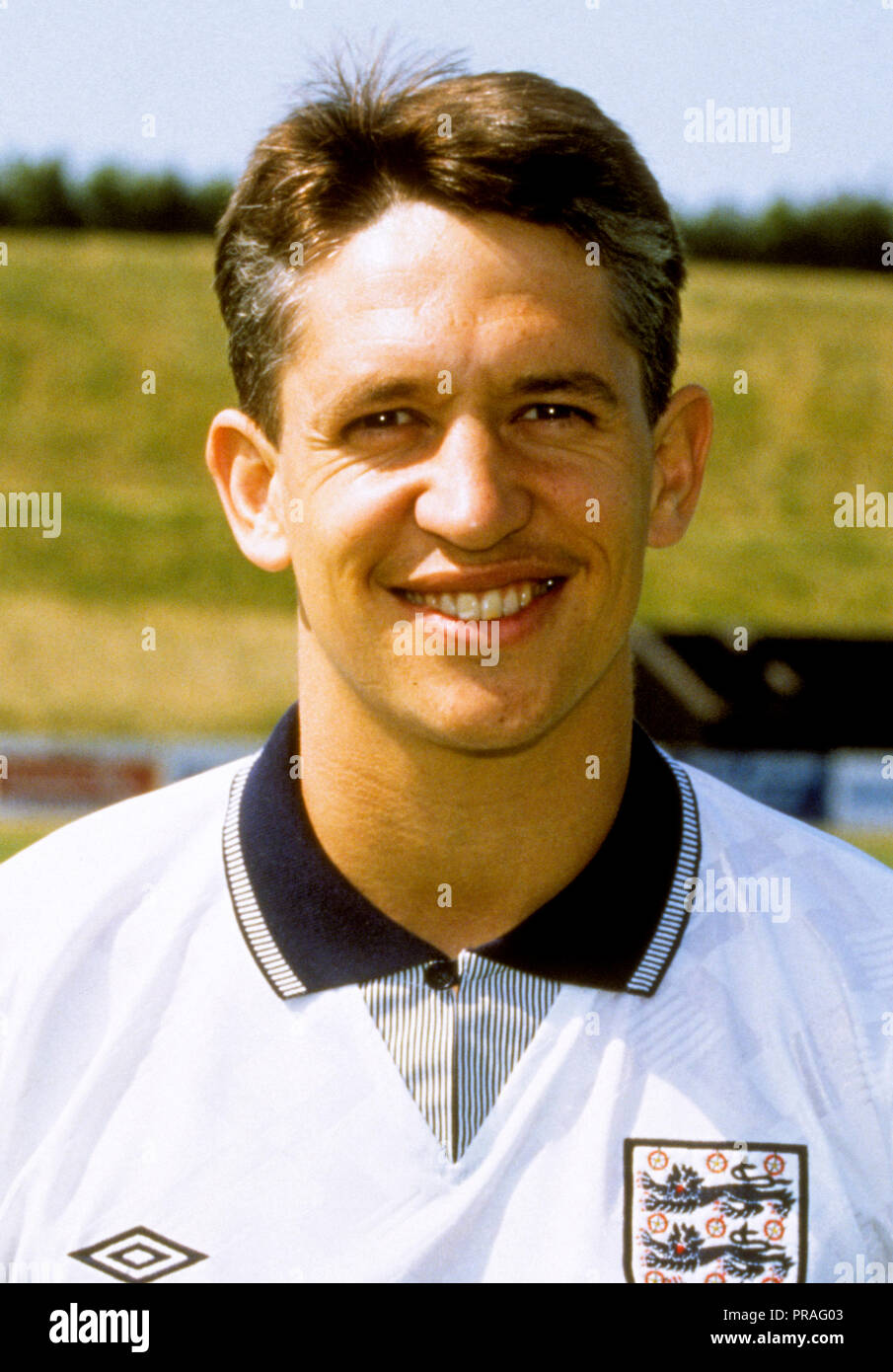 GARY LINEKER joueur de Tottenham 1992 Banque D'Images