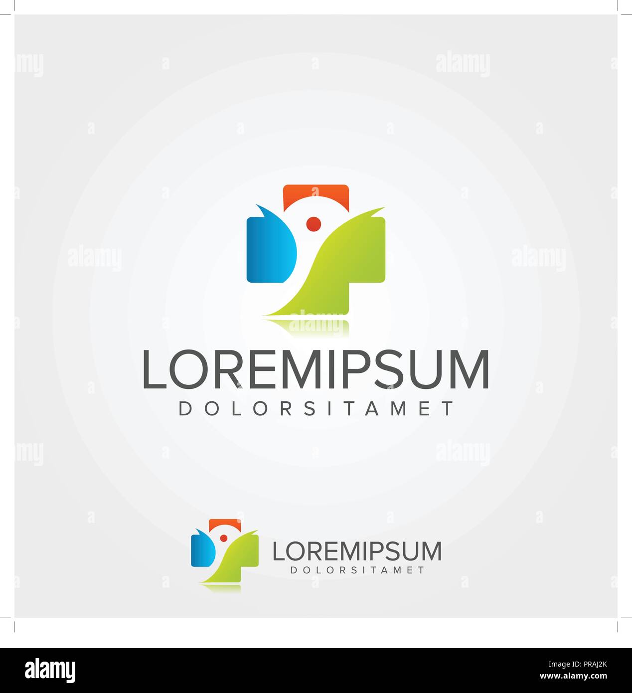 Modèle Logo médicale Illustration de Vecteur