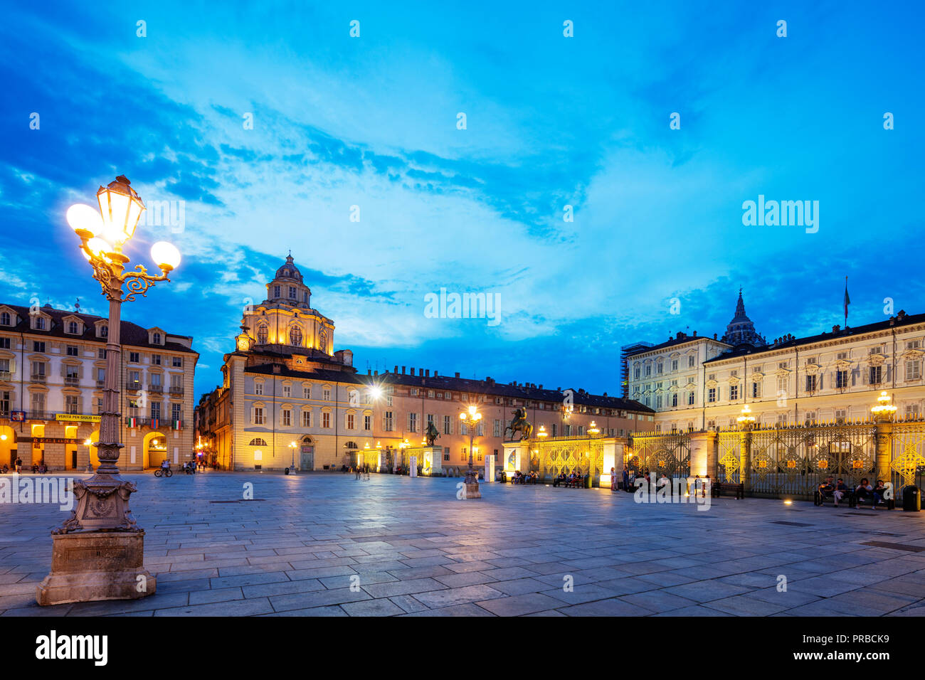 L'Europe, Italie, Piémont, Turin, Palazzo Reale Banque D'Images