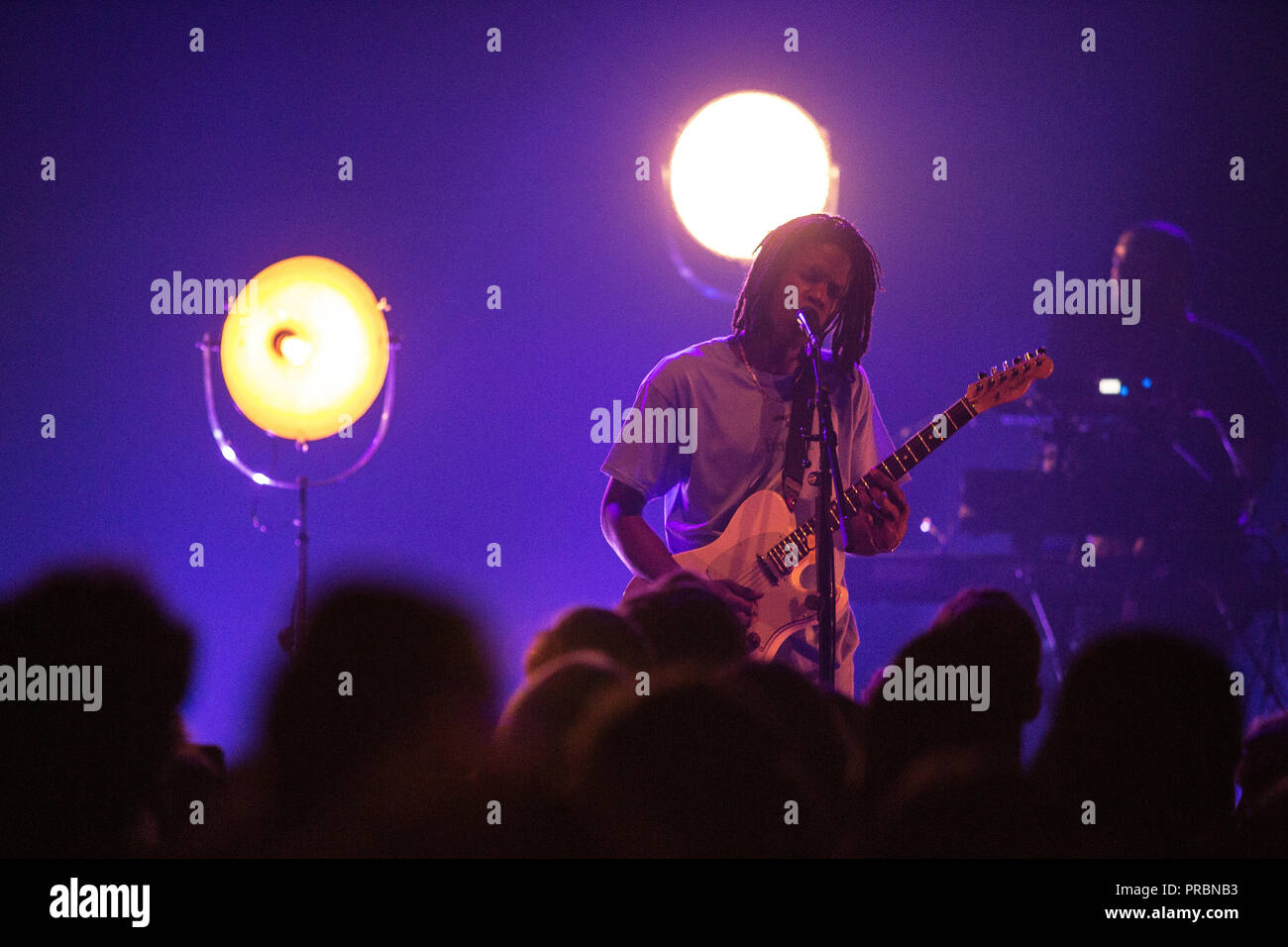 Danemark, copenhague - 10 février 2018. L'auteur-compositeur-interprète et musicien Daniel Caesar effectue un concert live at DR Koncerthuset à Copenhague. (Photo crédit : Gonzales Photo - Kasper Maansson). Banque D'Images