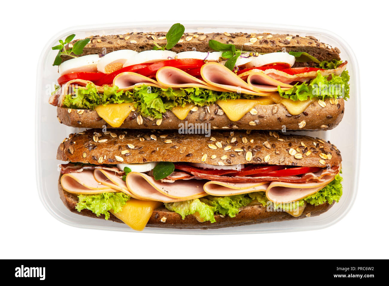 Sandwichs BLT classique Banque D'Images