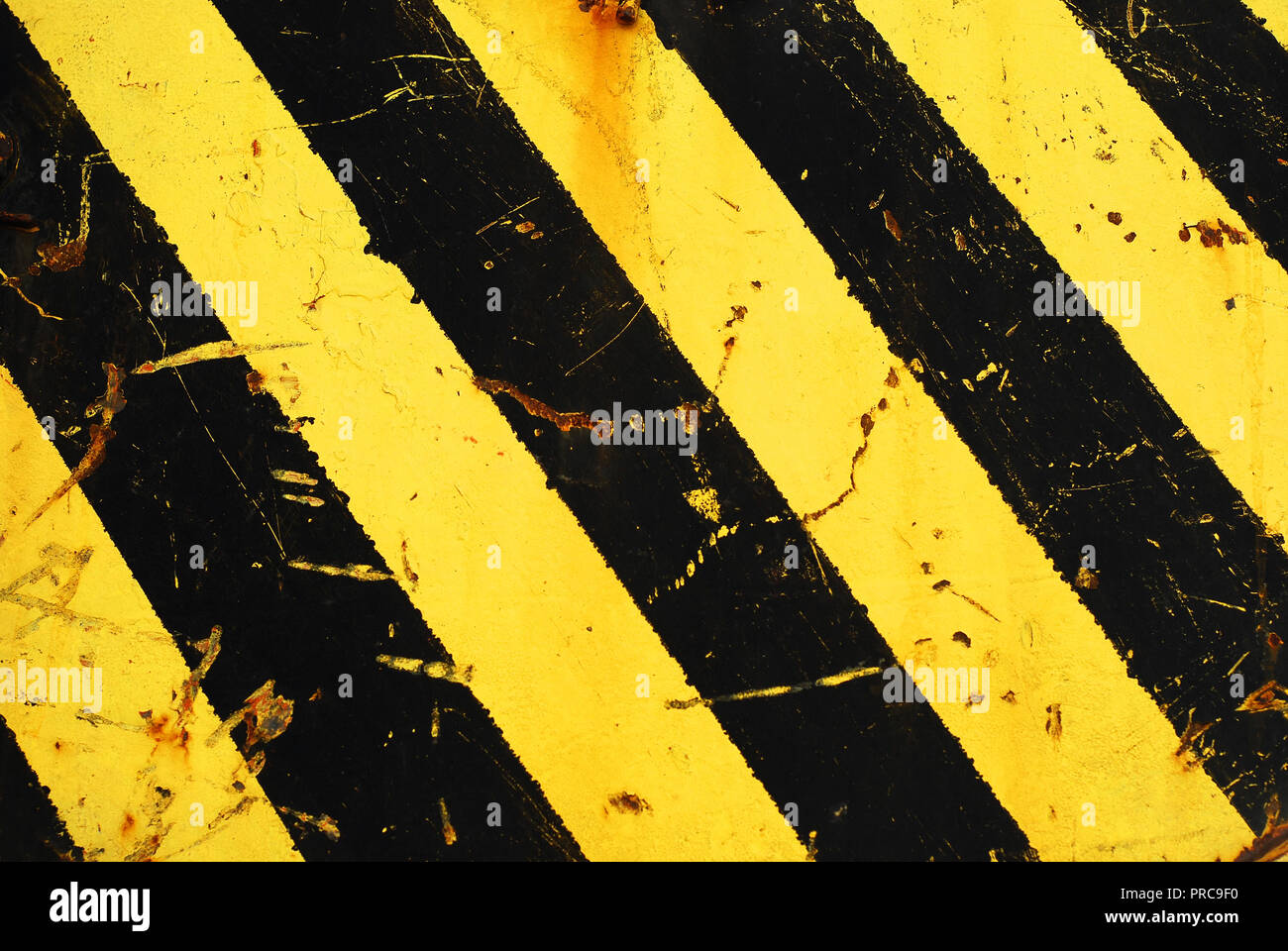 Bandes De Danger Noir Et Jaune Photo Stock Alamy