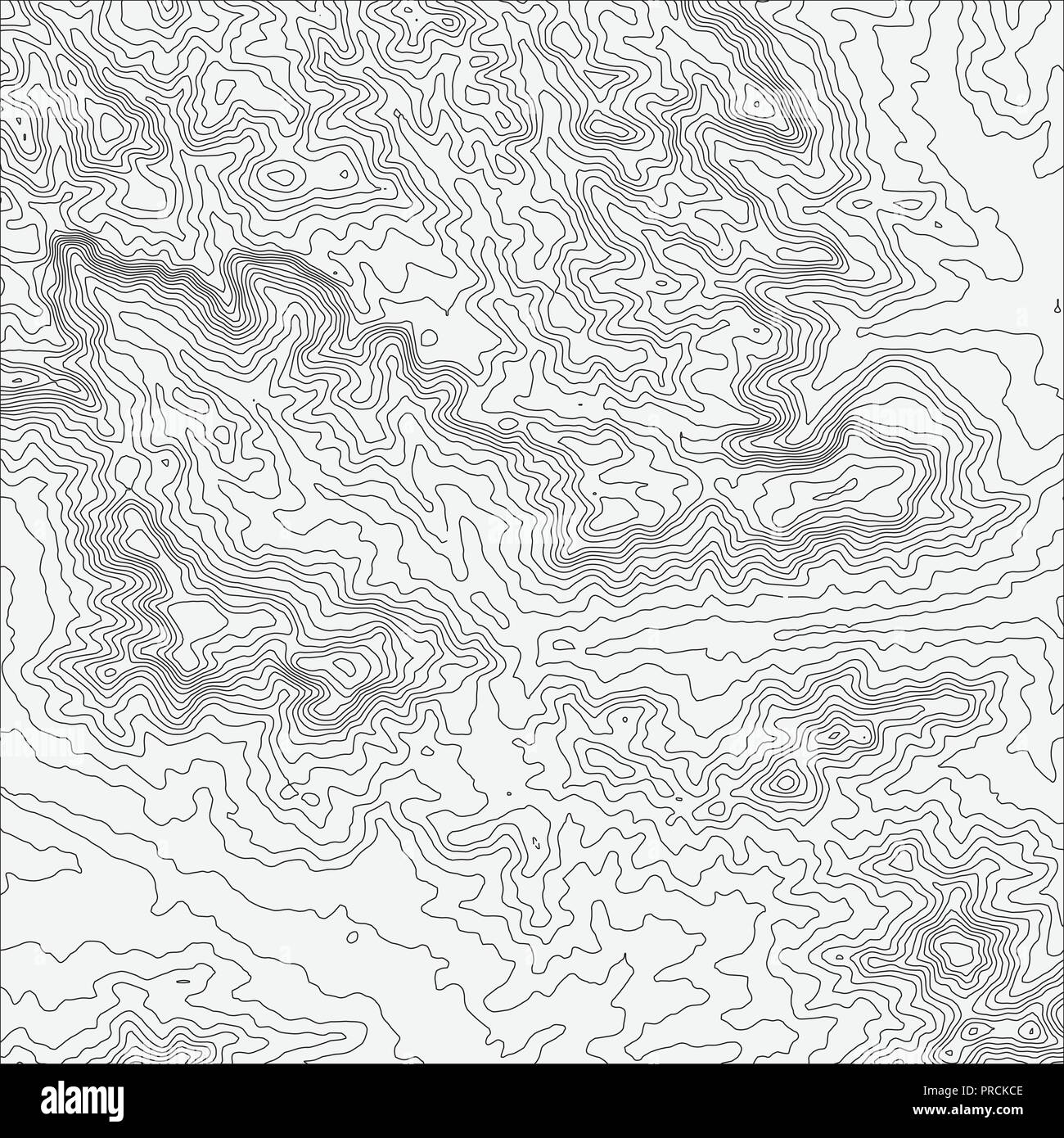 Concept de fond de carte topographique avec espace pour votre copie. L'arrière-plan contour topo, vector illustration Illustration de Vecteur
