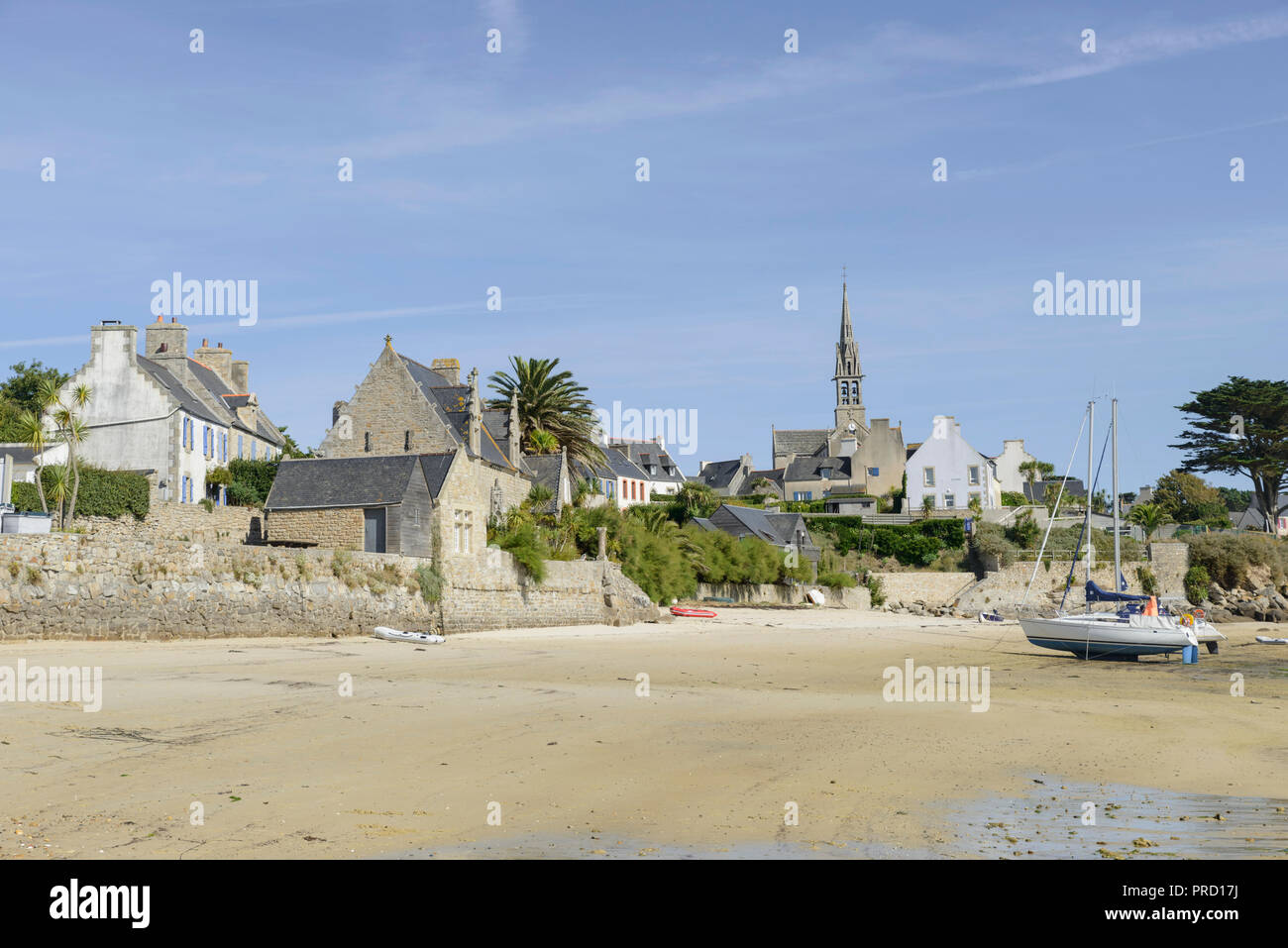 Ile de Batz Roscoff Finistère Bretagne France Banque D'Images