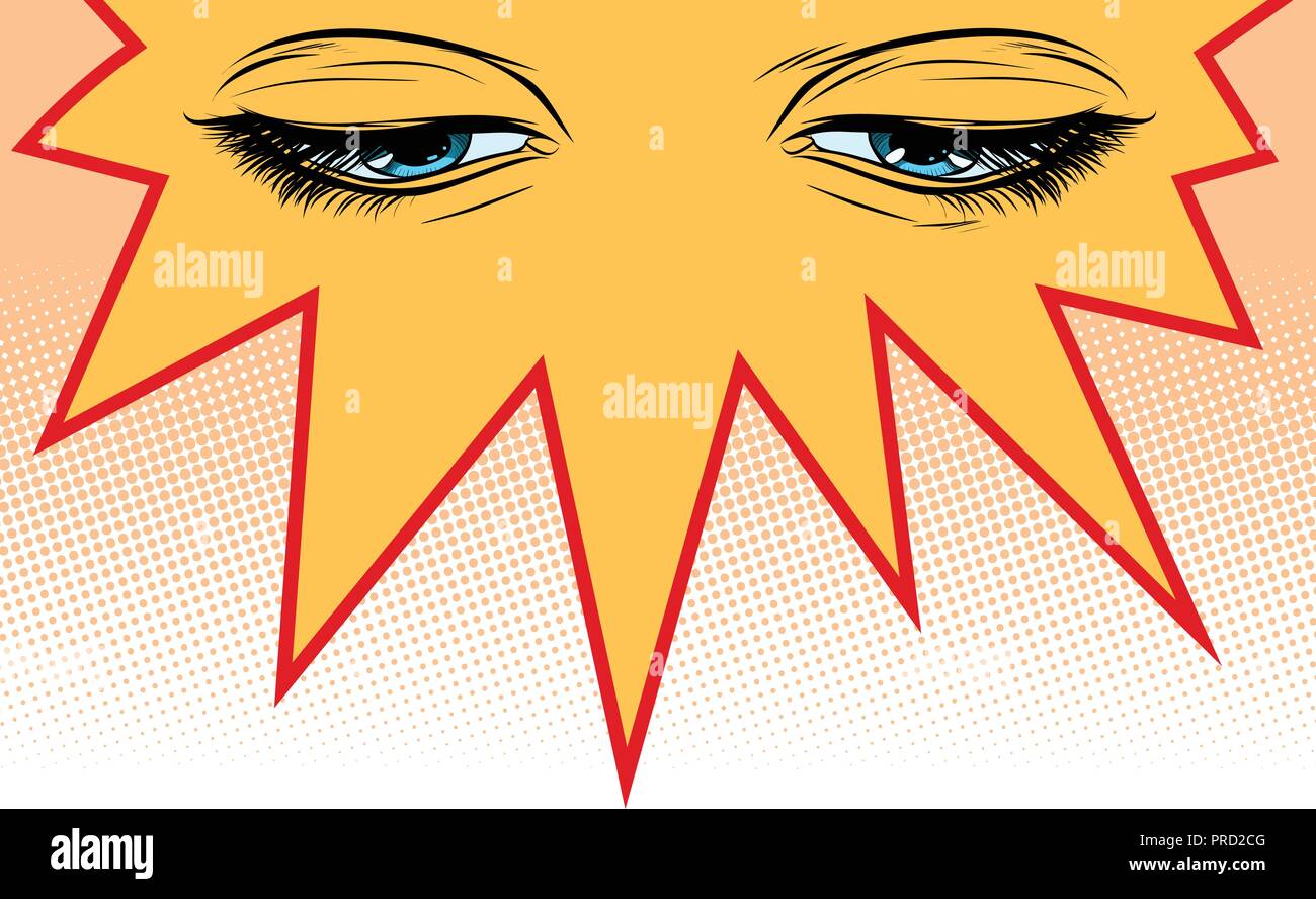Regardez les yeux des femmes Illustration de Vecteur Regardez les yeux des femmes Illustration de Vecteur