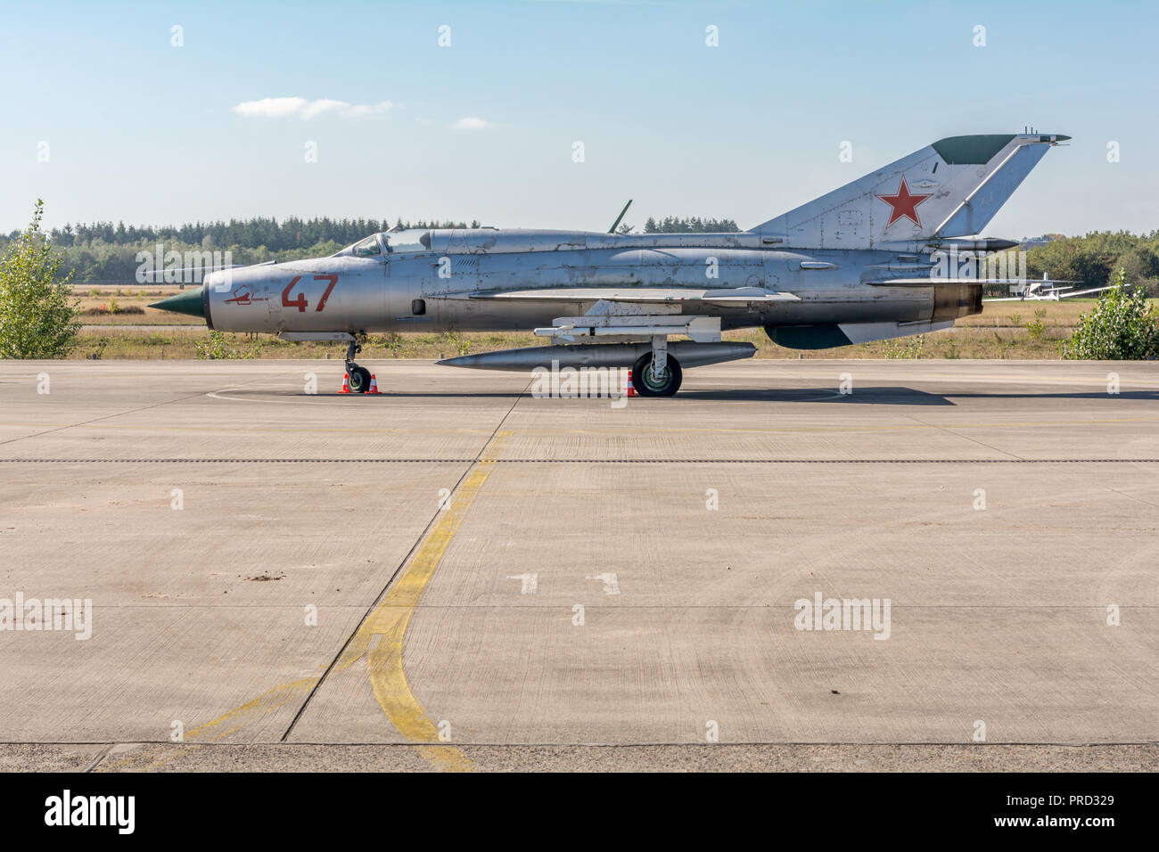 Avion de combat Mig Banque D'Images