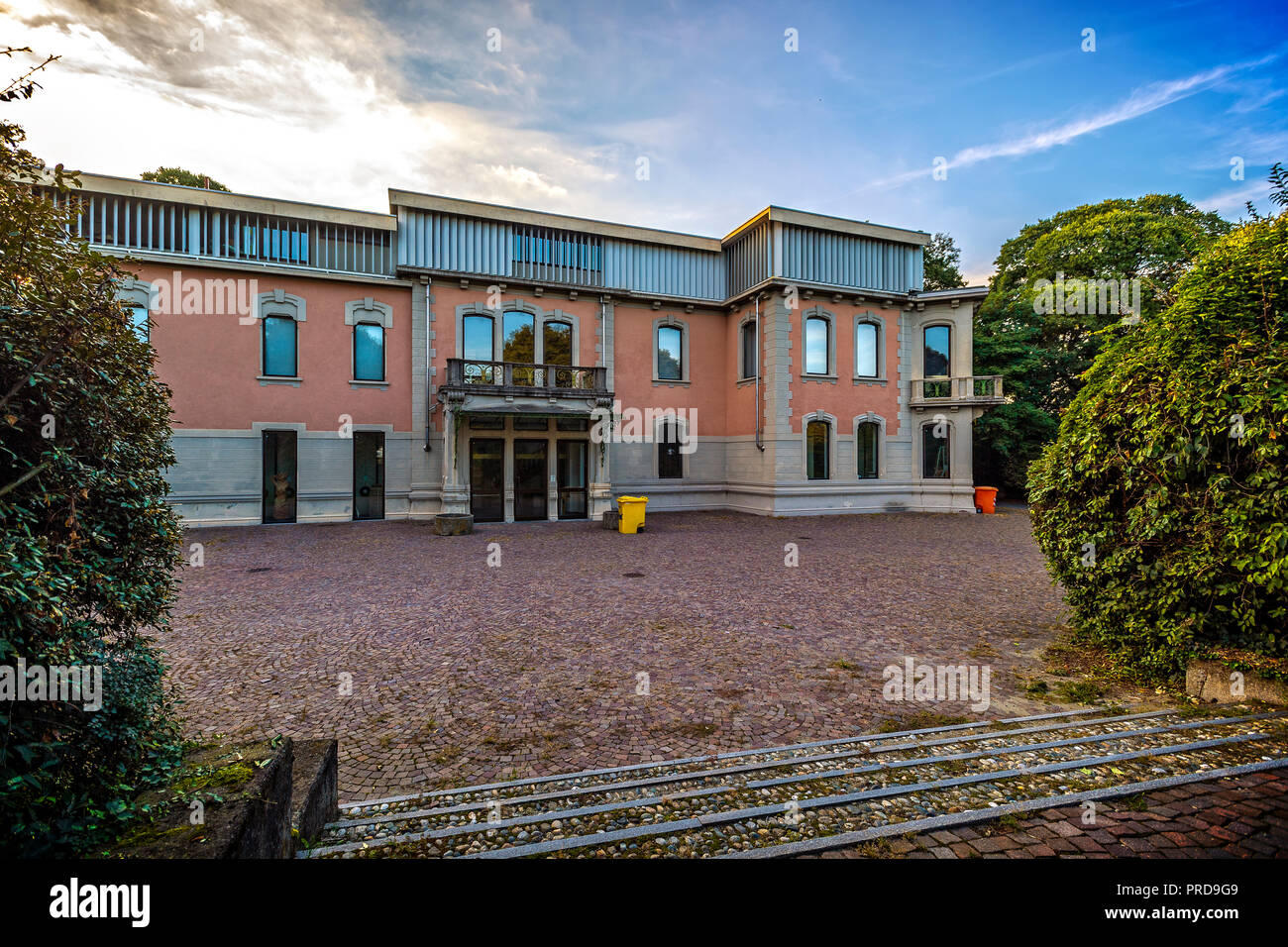 Italie Piémont Italie Ivrea Musée ouvert Villa Casana Olivetti Banque D'Images