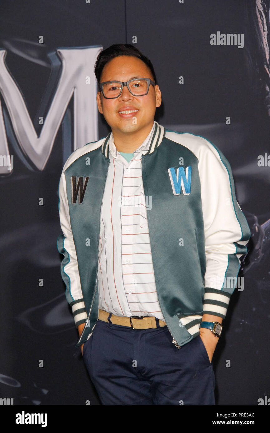 Nico Santos lors de la première mondiale de Columbia Pictures' 'Venom' qui s'est tenue au Regency Village Theatre de Westwood, CA, le 1 octobre 2018. Photo par Joseph Martinez / PictureLux Banque D'Images