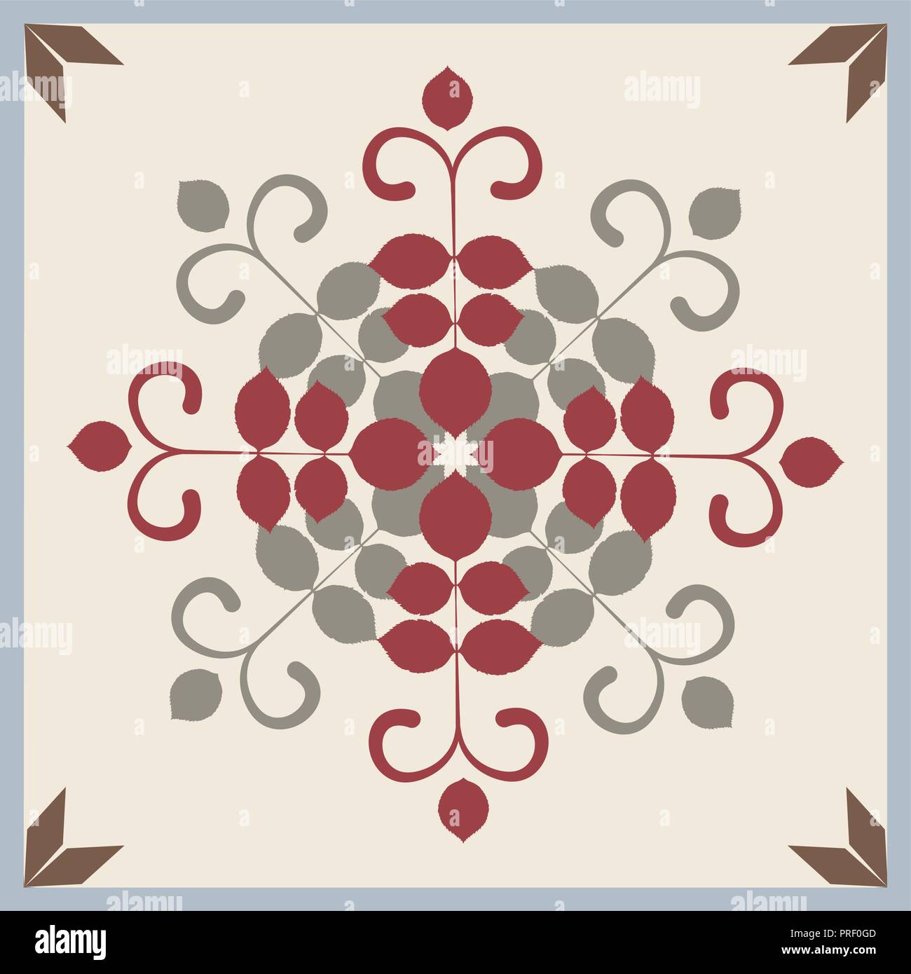 Motif de carreaux décoratifs. Vector Illustration. Illustration de Vecteur