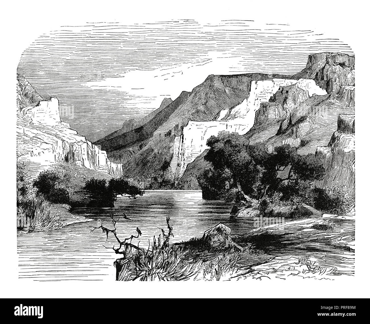 Dessin original de l'Olympe. Publié dans histoire illustrée des grandes nations : à partir de la première des dates à l'heure actuelle (Charlot Banque D'Images