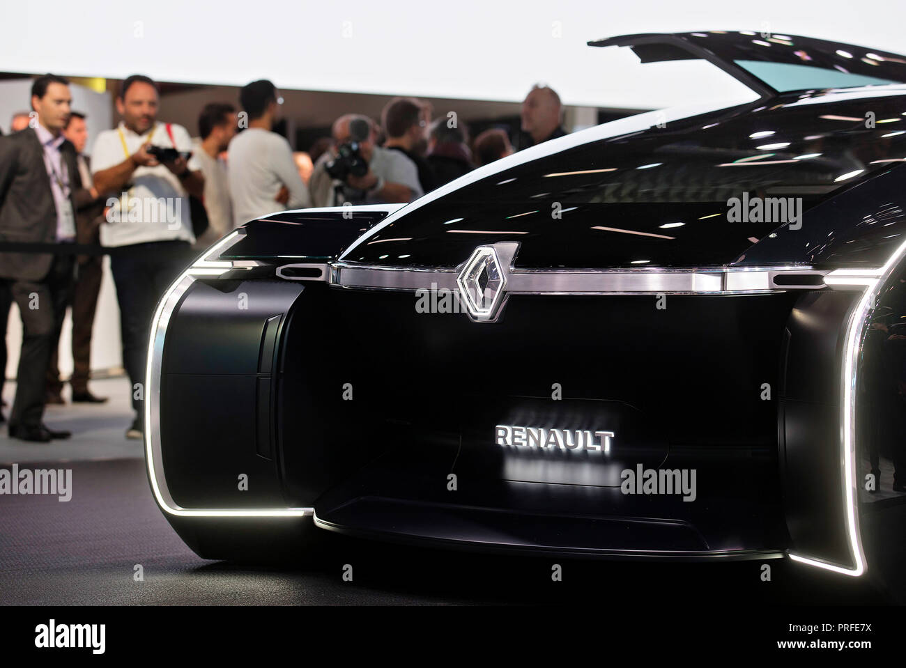 Concept de voiture Renault-EZ ULTIMO a été dévoilée lors de la première mondiale au cours de la première journée du Salon International de Paris le mardi 2 mai 2018 à Paris, Banque D'Images