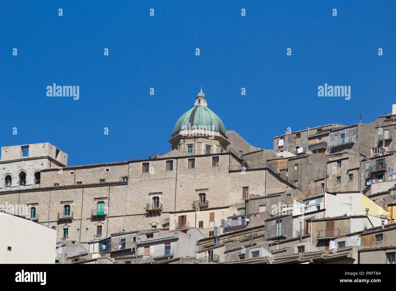 Gangi, vieux village de Sicile Banque D'Images