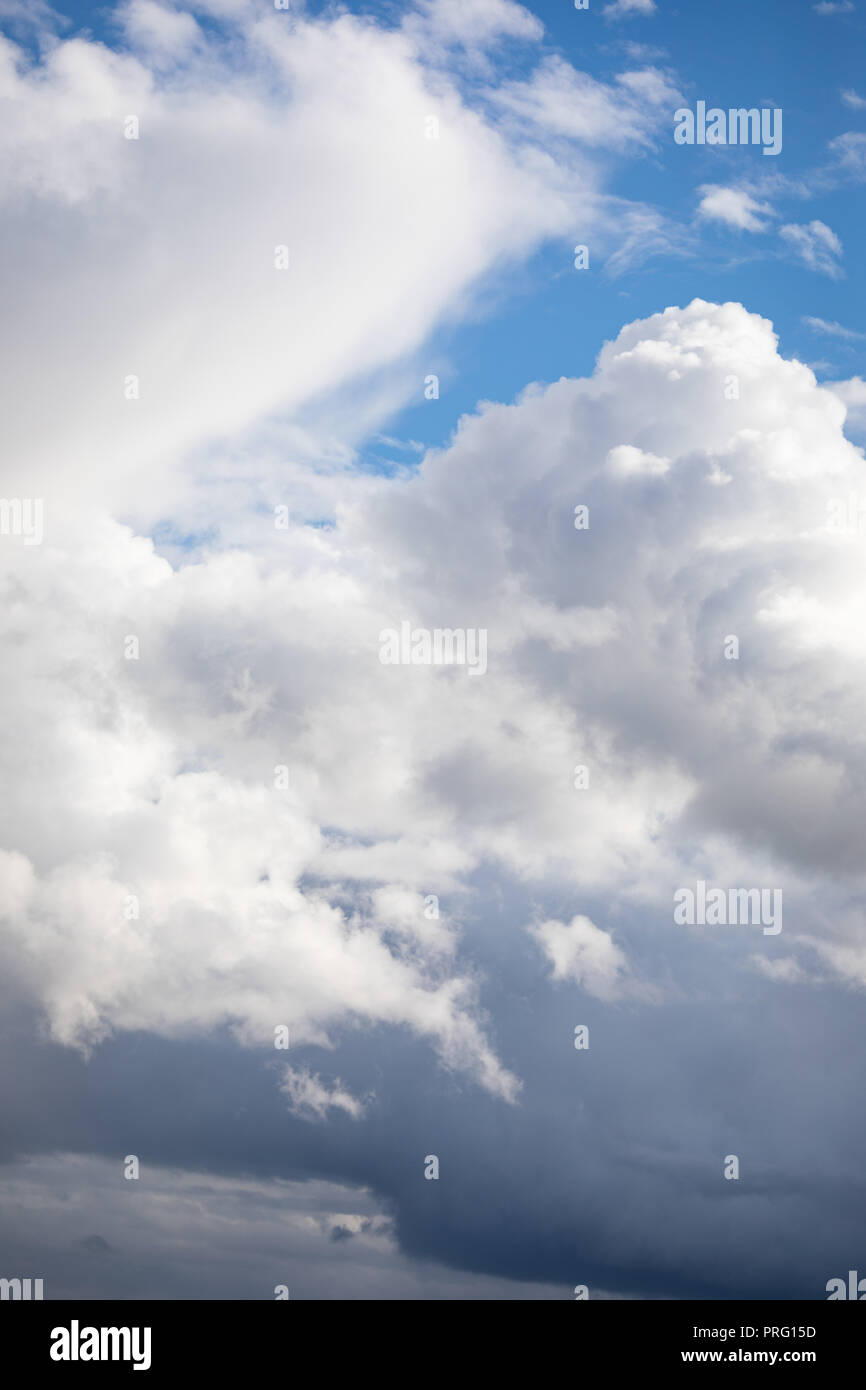 Ciel nuage scape background Banque D'Images