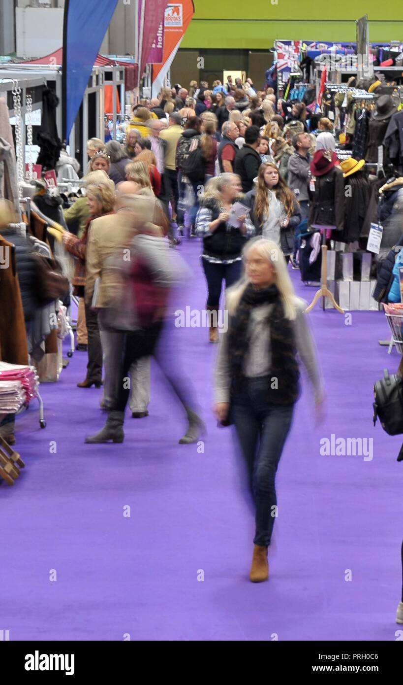 Birmingham, UK. 3 octobre, 2018. Le centre commercial. Cheval de l'année montrent (HOYS). National Exhibition Centre (NEC). Birmingham. UK. 03/10/2018. Credit : Sport en images/Alamy Live News Banque D'Images