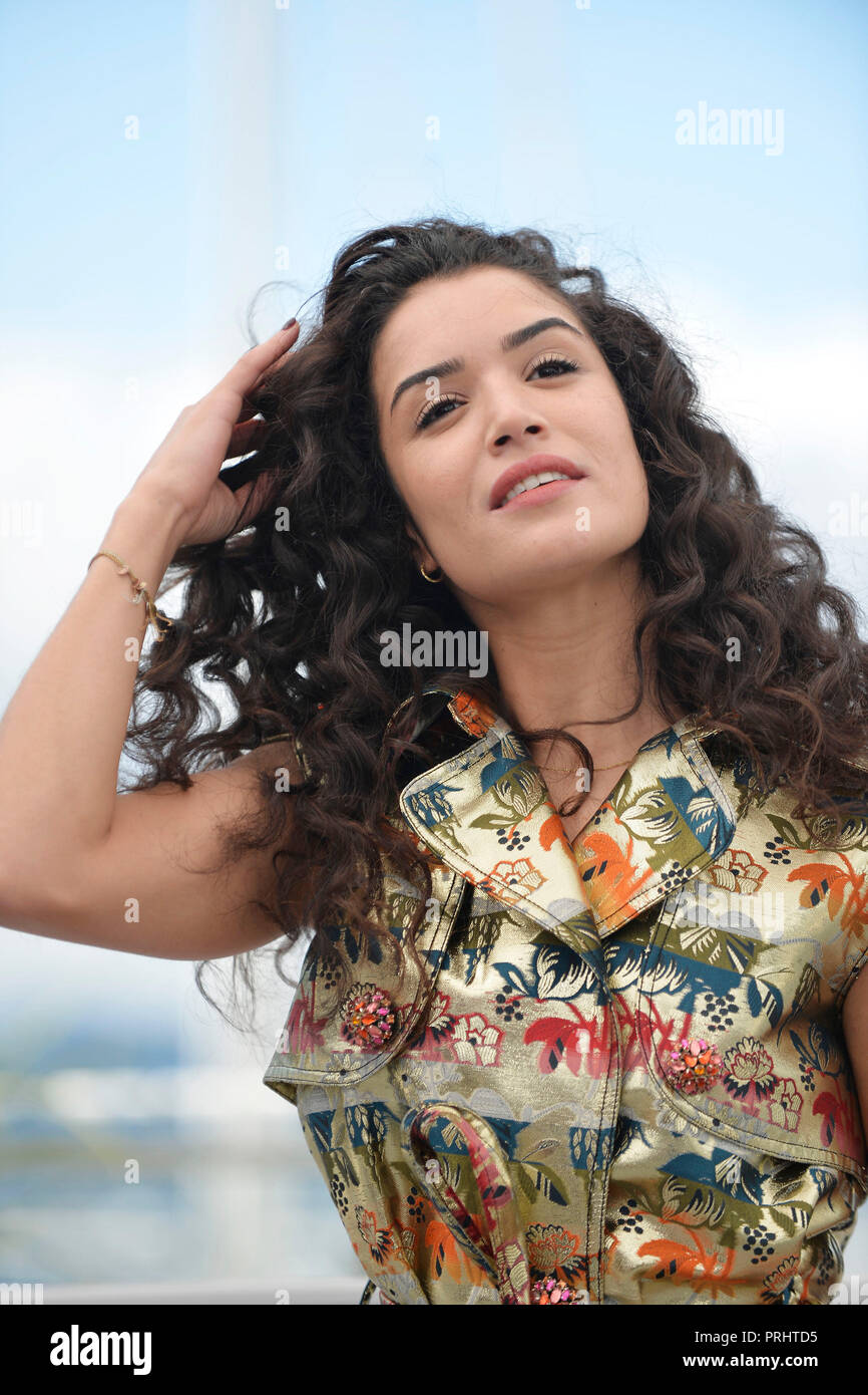 71e Festival de Cannes : L'actrice Sabrina Ouazani, les talents de l'ADAMI, le 2018/05/15 Banque D'Images