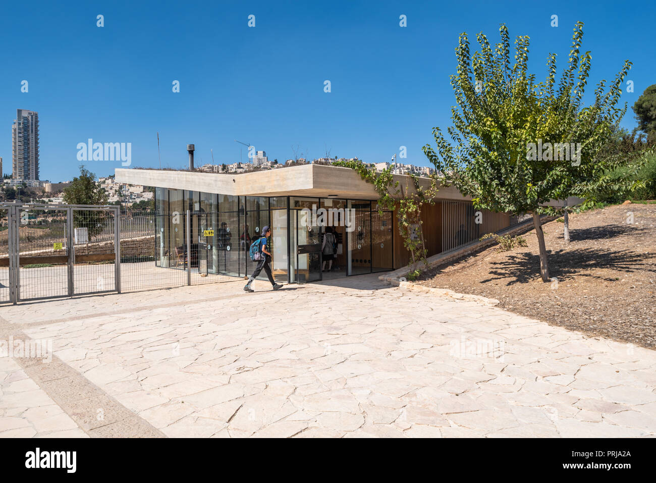 Israël, Jérusalem - 26 septembre 2018 : vallée de la Gazelle - parc vallée har Pri Banque D'Images