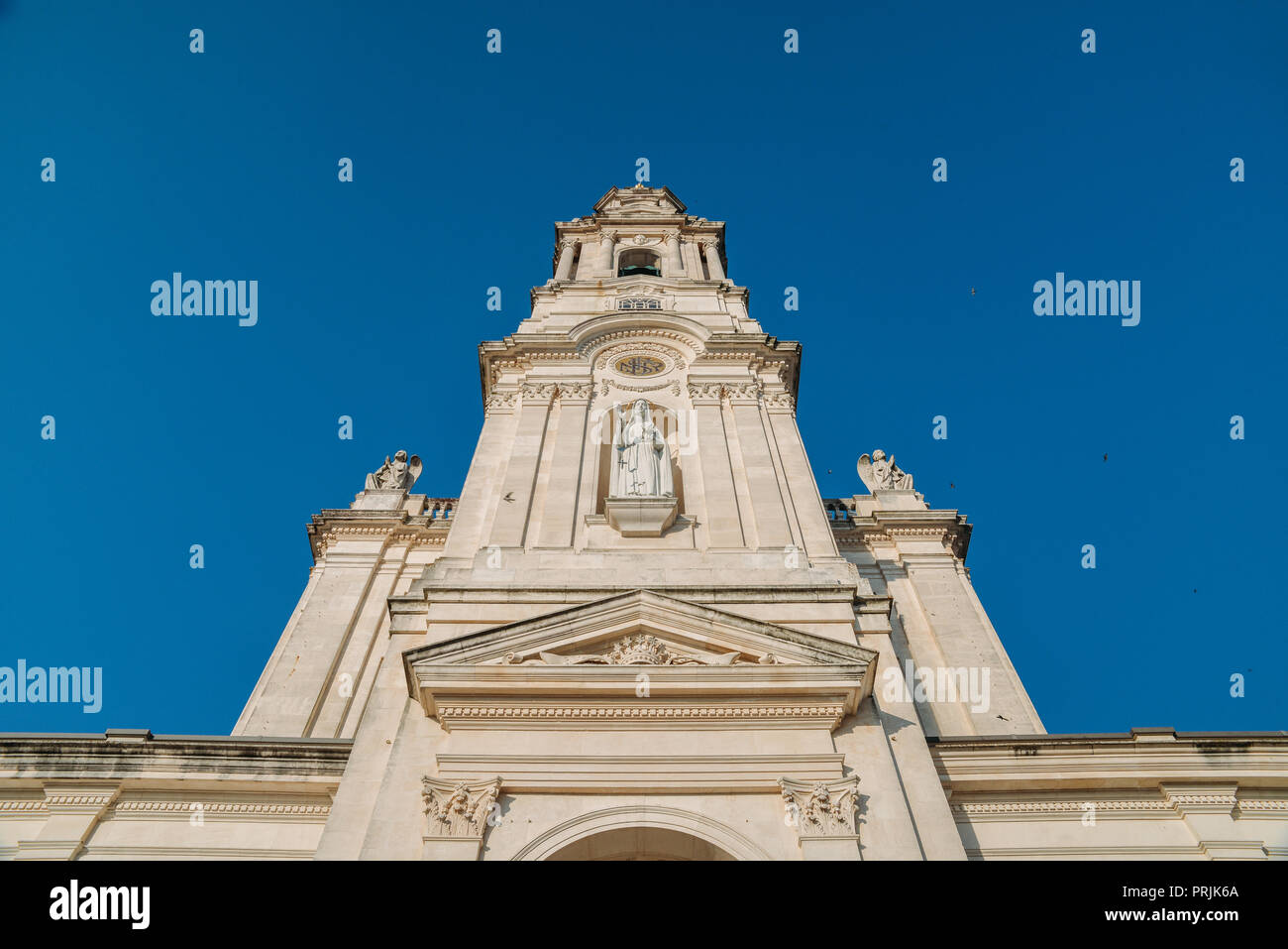 Fatima, Portugal - 27 Sept 2018 : Le sanctuaire de Fatima, qui est également connu sous le nom de Basilique de Notre Dame de Fatima, au Portugal. Banque D'Images