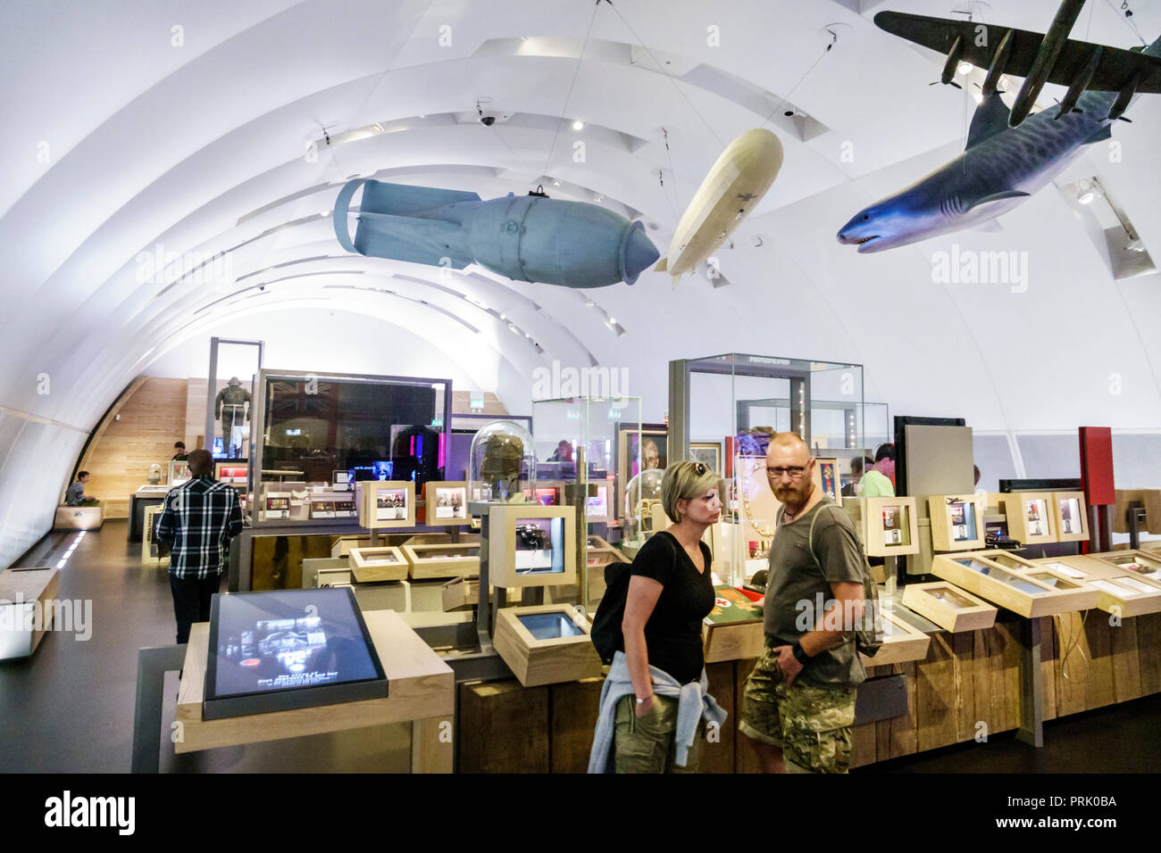 Londres Angleterre,Royaume-Uni,Southwark,Musée impérial de la guerre,Archives militaires d'armes de guerre,intérieur,exposition,Galerie Lord Ashcroft,héros extraordinaire,bombe, Banque D'Images