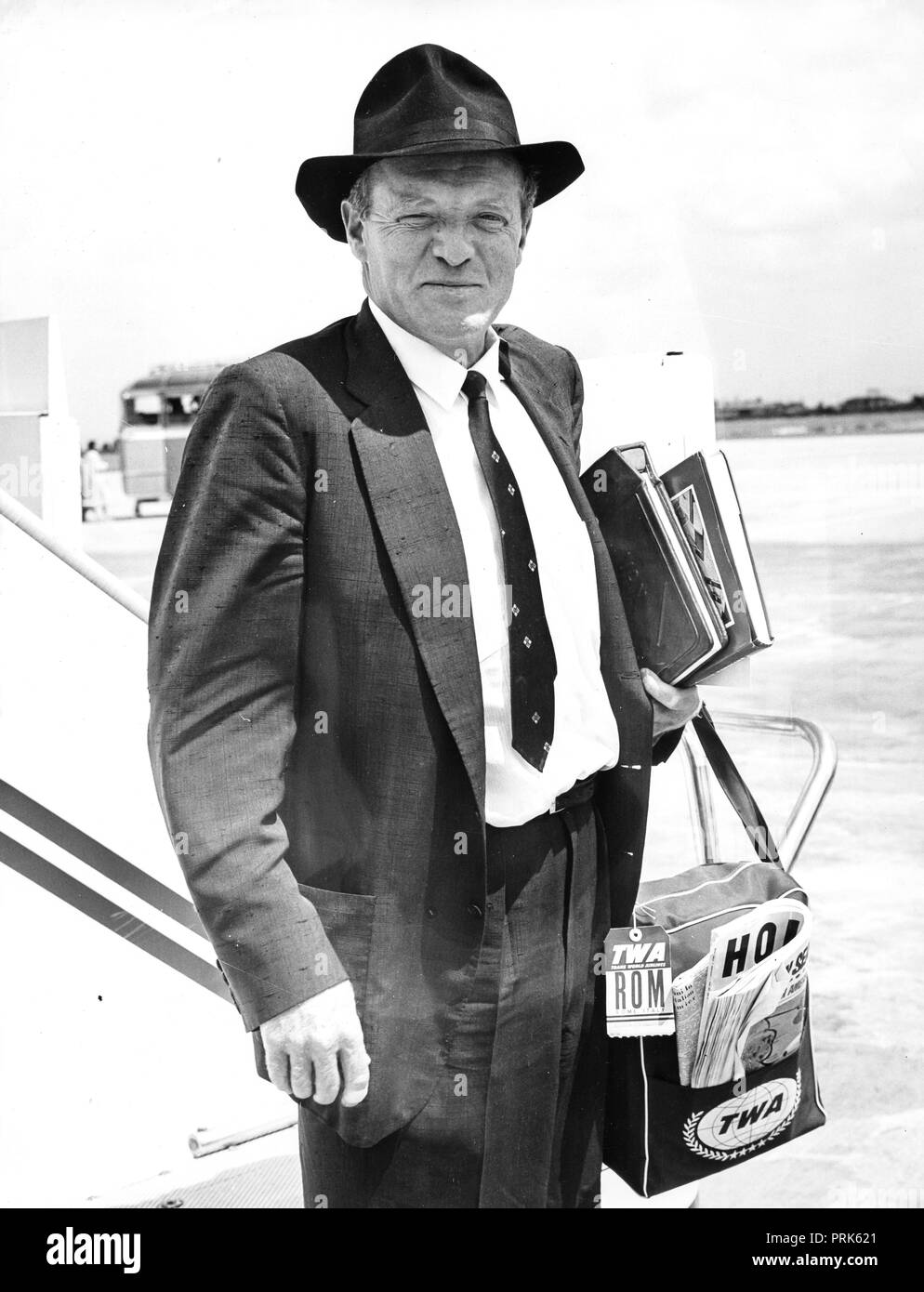 Van Heflin, 1960 Banque D'Images