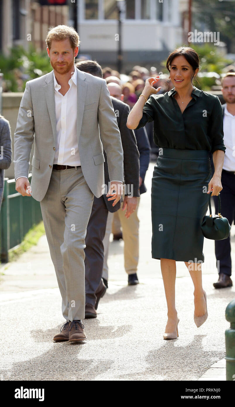 Le duc et la duchesse de Kent arrivent au Royal Pavilion à Brighton, East Sussex, dans le cadre de leur première visite officielle au Sussex. Banque D'Images