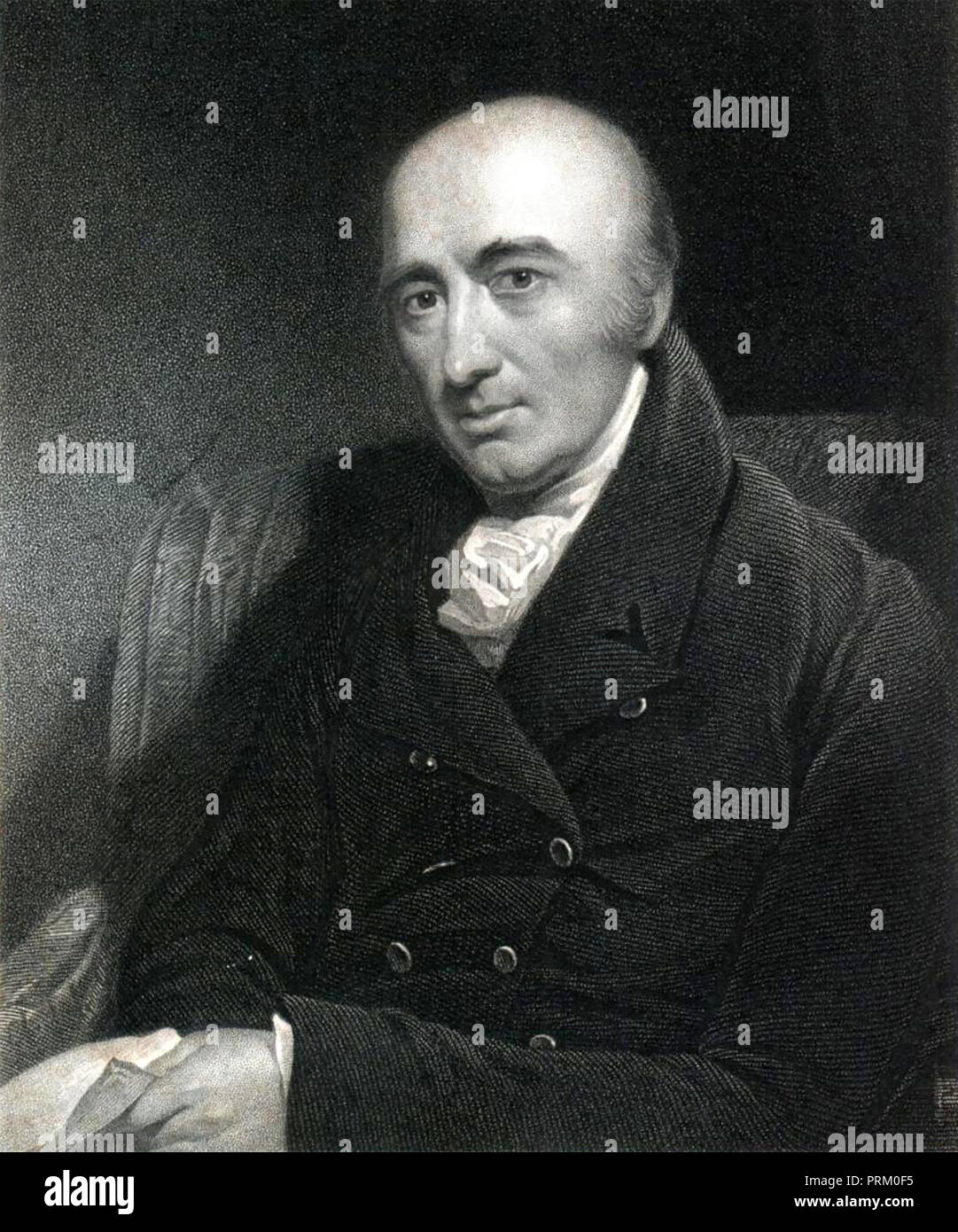 WILLIAM Hyde Wollaston (1766-1828) chimiste et physicien anglais Banque D'Images