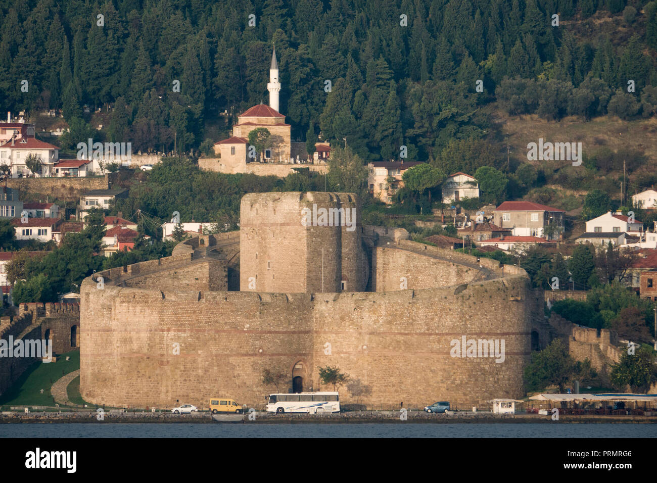 Château de Kilitbahir sur le détroit de Dardanelles à Canakkale, Turquie Banque D'Images