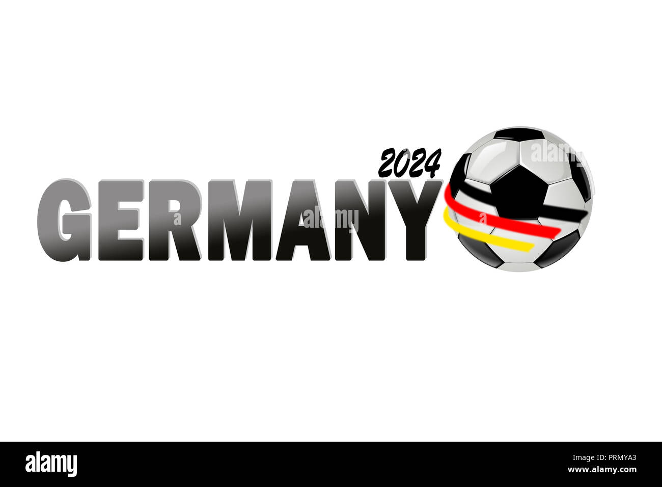 L'Allemagne de football 2024 Banque D'Images