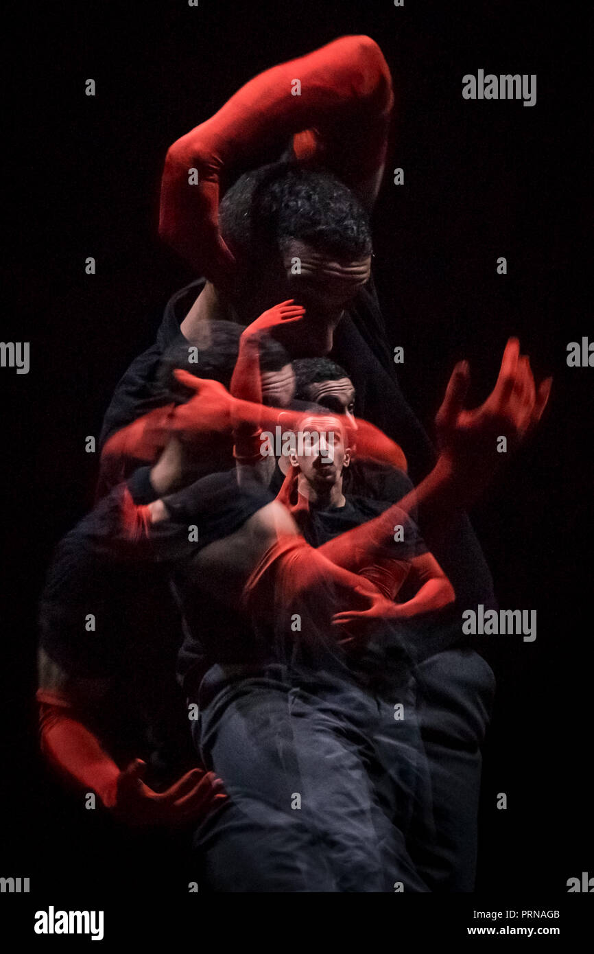 Londres, Royaume-Uni. 3ème Oct 2018. William Forsythe - Une soirée tranquille de la danse au Sadler's Wells. Crédit : Guy Josse/Alamy Live News Banque D'Images