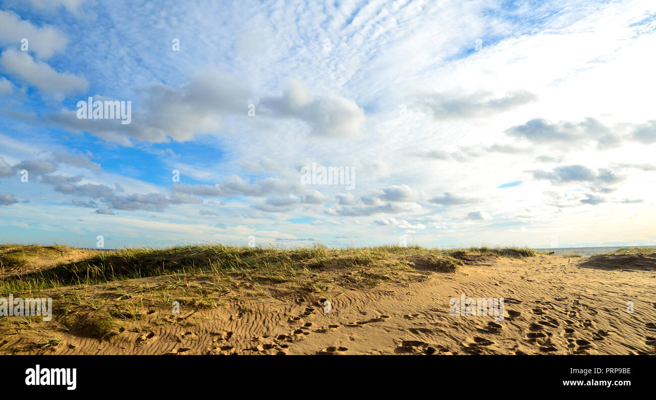 Plage de baie. Banque D'Images