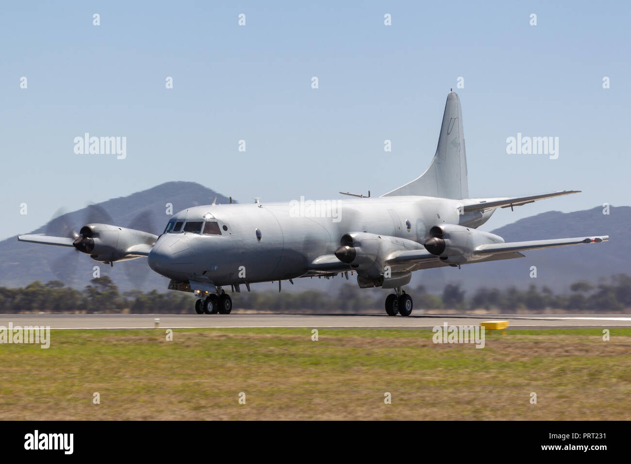 Royal Australian Air Force (RAAF) Lockheed AP-3C Orion de patrouille maritime et les avions anti-sous-marine. Banque D'Images