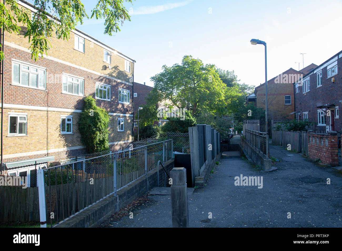 Offres et demandes de logement social dans Wandsworth Battersea Londres - Royaume-Uni Banque D'Images